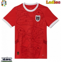 Austria Replica Home Shirt Ladies Euro 2024 Short Sleeve